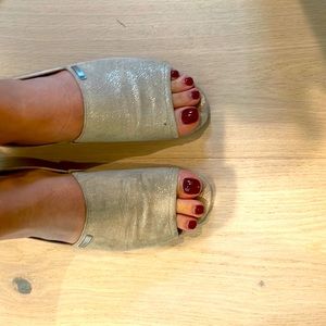 Calvin Klein shoes open toes